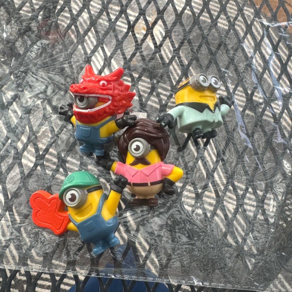 Colorful Minion Figurine Set